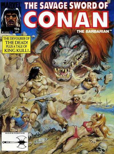 Savage Sword of Conan 186 - 210