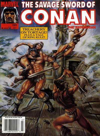 Savage Sword of Conan 186 - 210