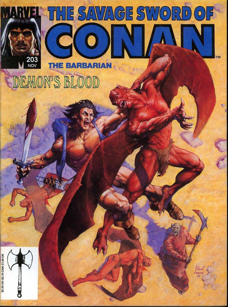 Savage Sword of Conan 186 - 210
