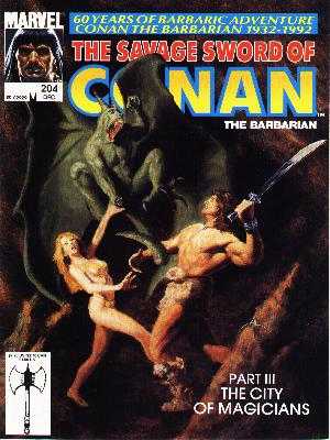 Savage Sword of Conan 186 - 210