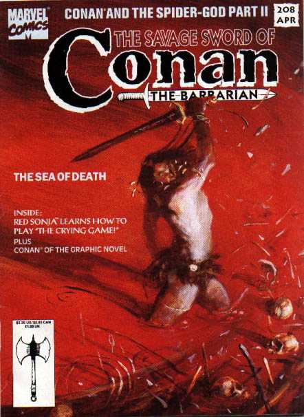 Savage Sword of Conan 186 - 210
