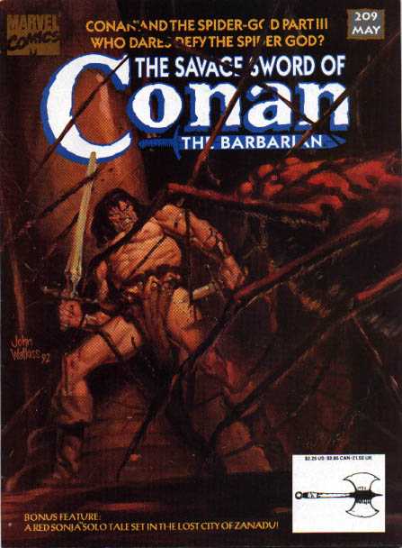 Savage Sword of Conan 186 - 210
