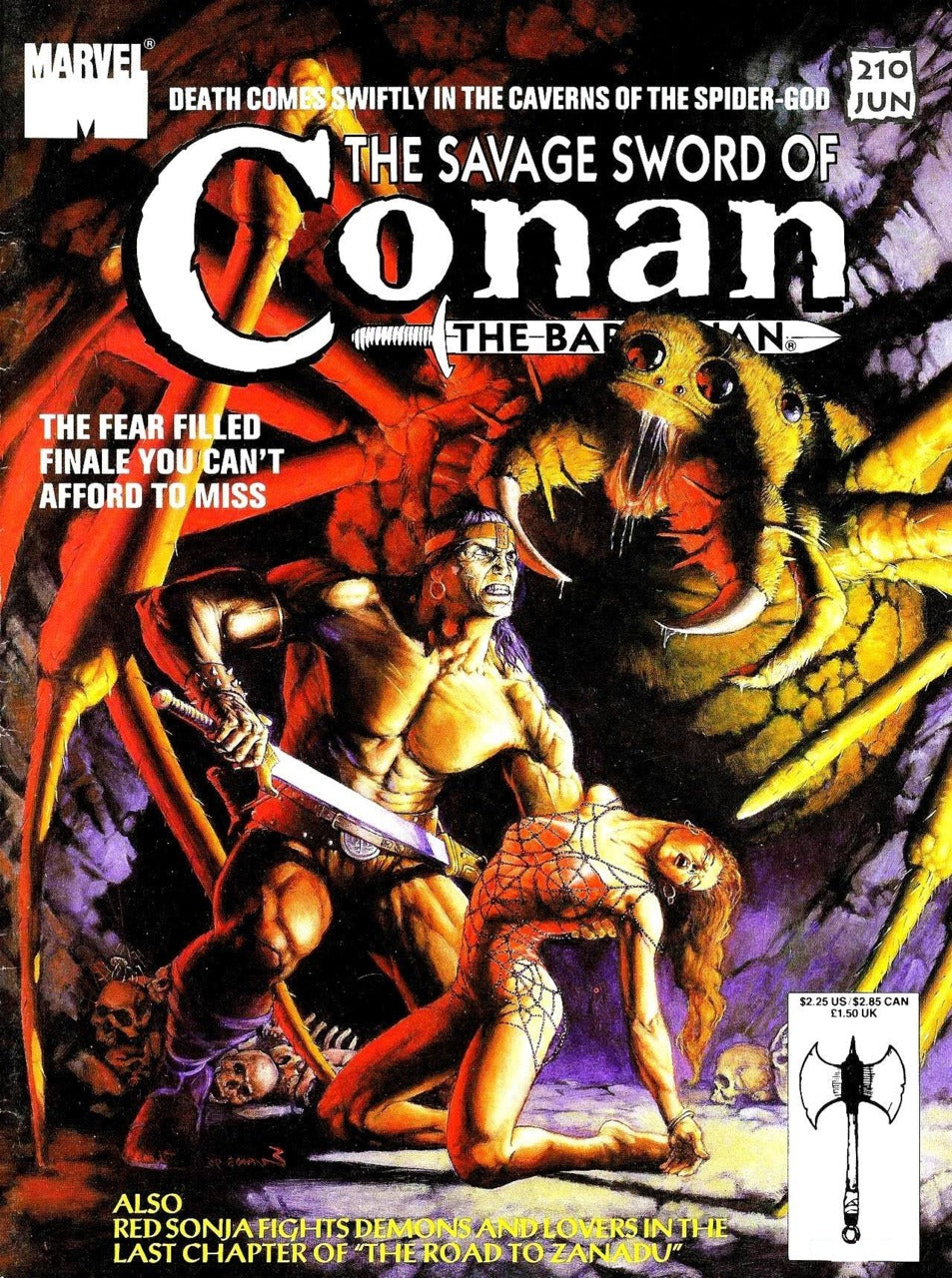 Savage Sword of Conan 186 - 210