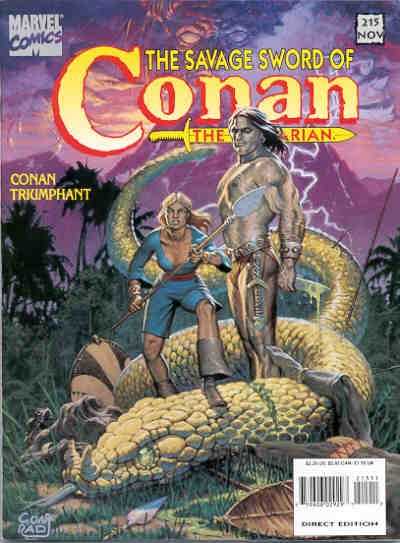 Savage Sword of Conan 211 - 235