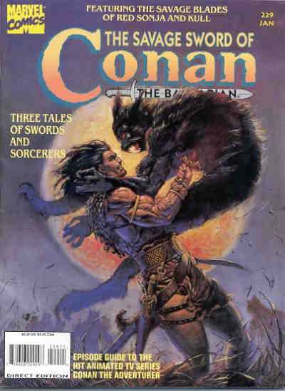 Savage Sword of Conan 211 - 235