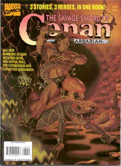 Savage Sword of Conan 211 - 235