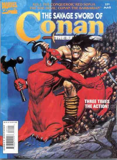 Savage Sword of Conan 211 - 235