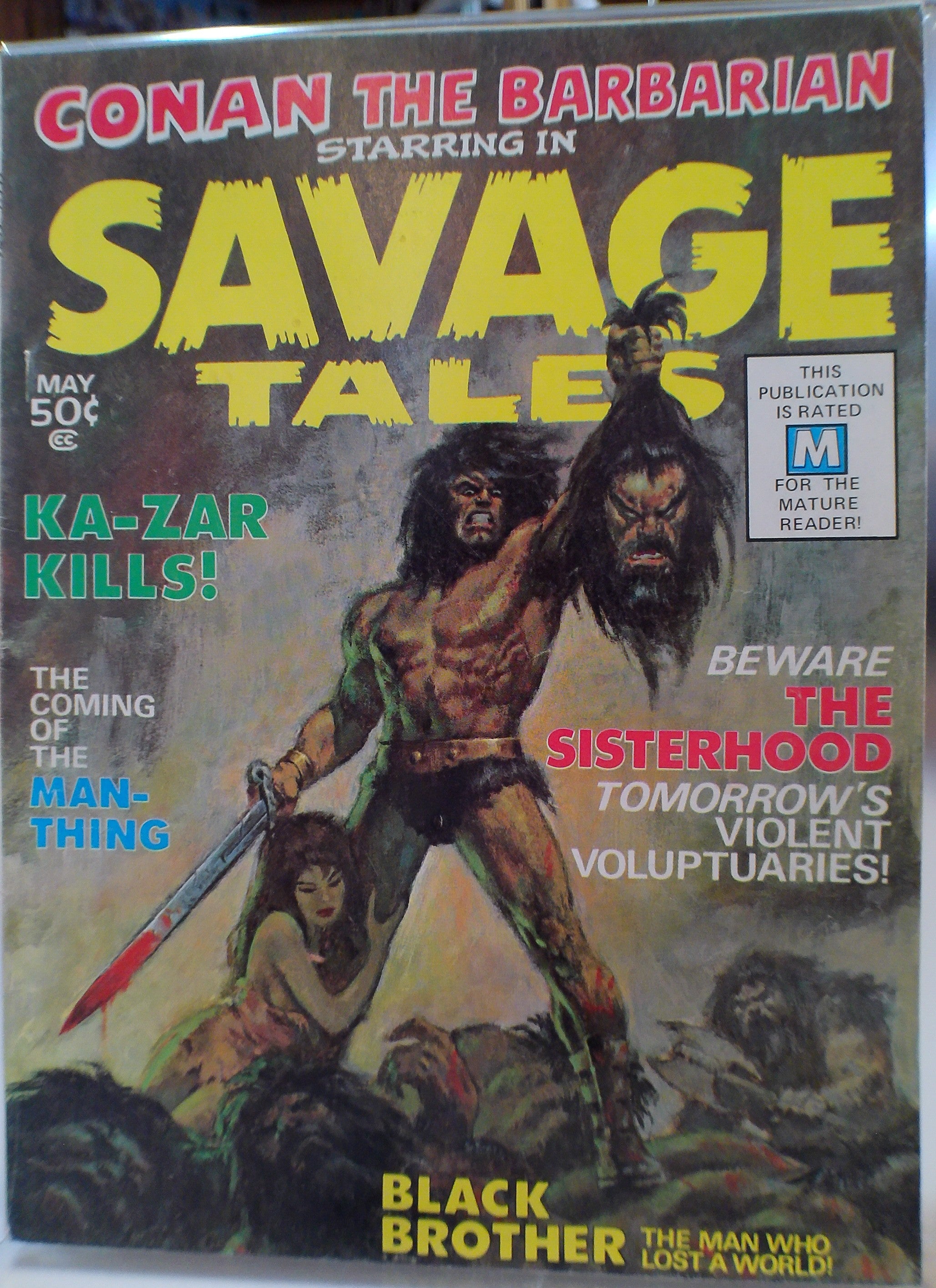 Savage Tales (1971) 01 1st Man-Thing