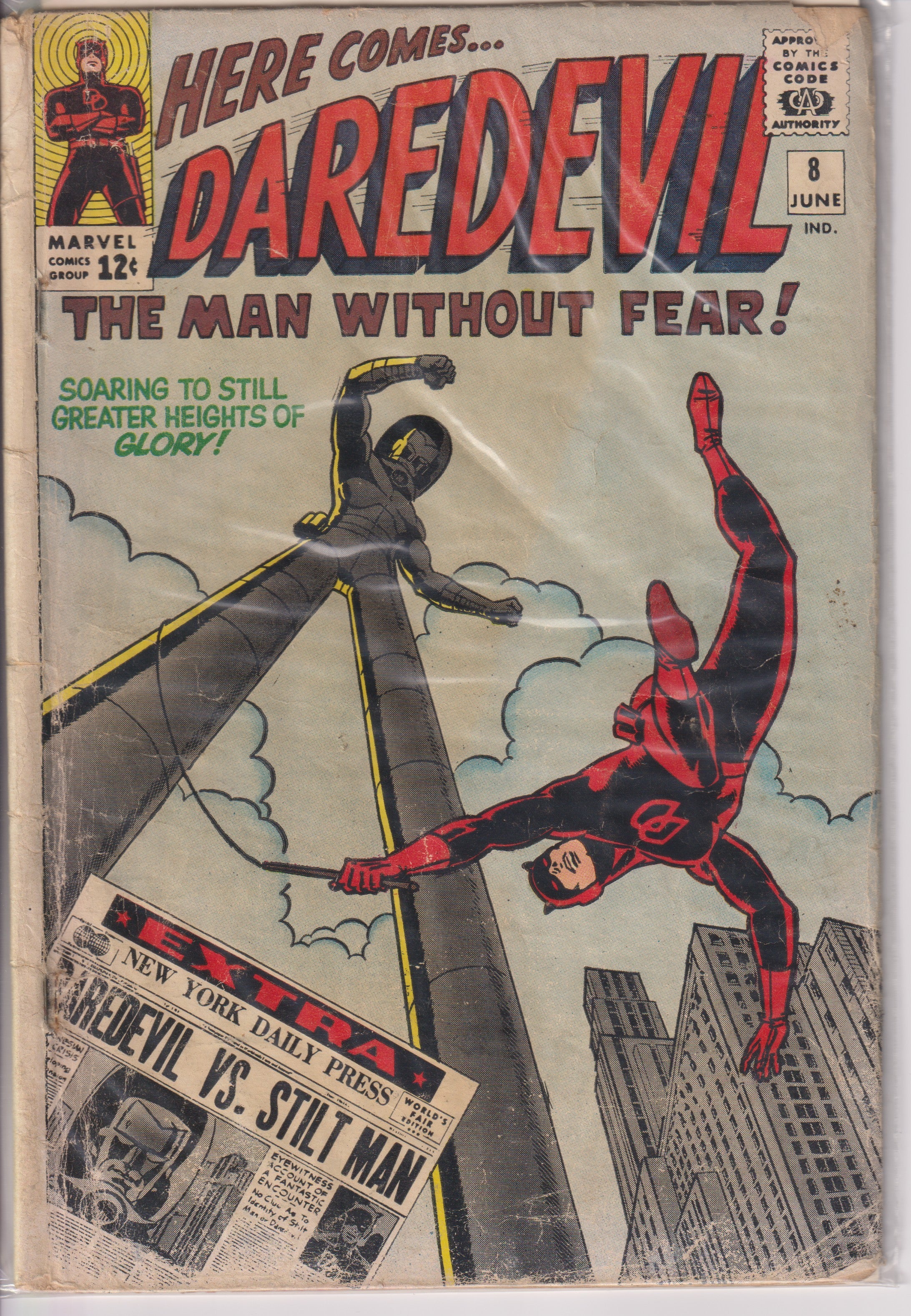 Daredevil (1964) 008 (1st Stilt Man)