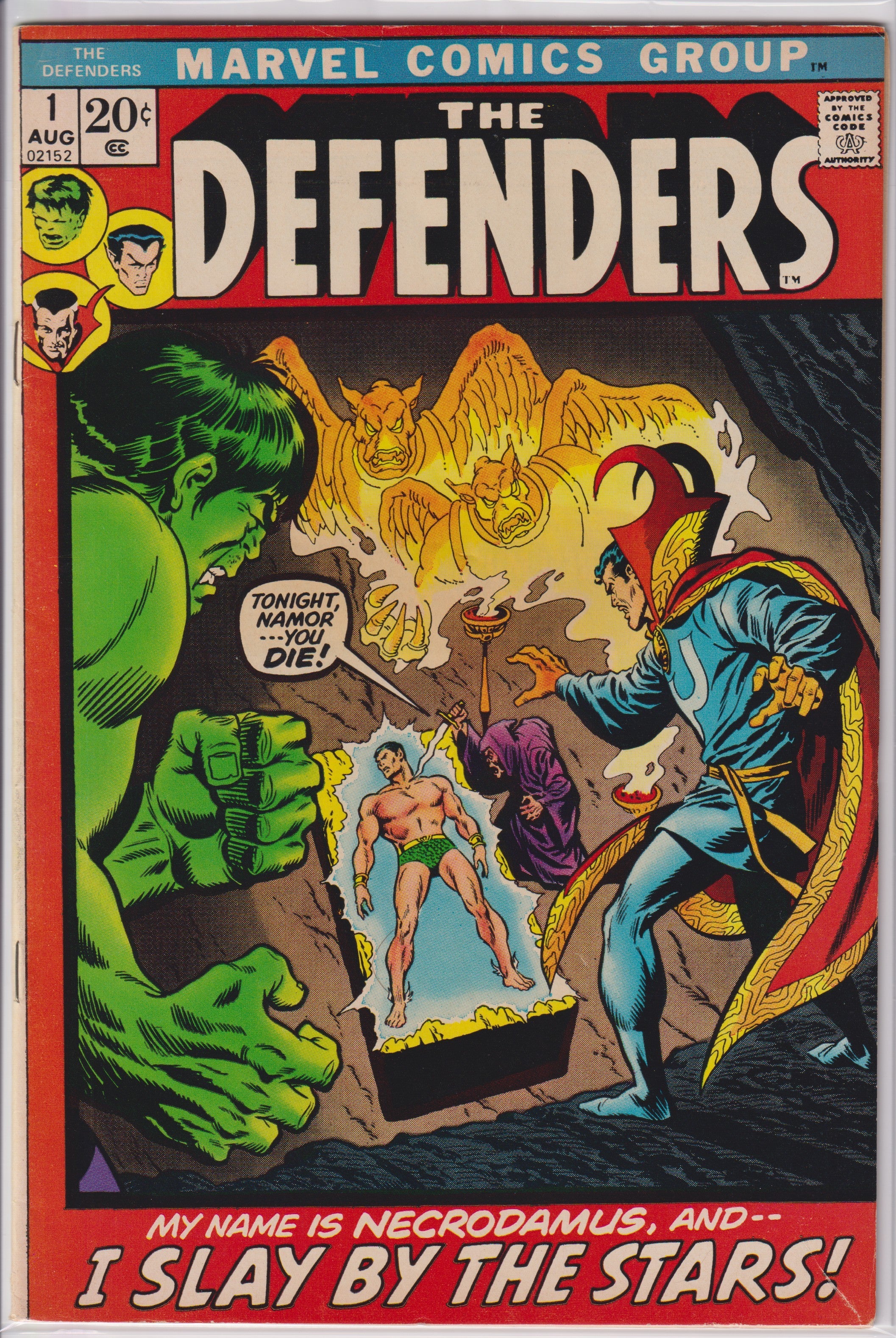 Defenders (1972) 001 (1st Defenders series)