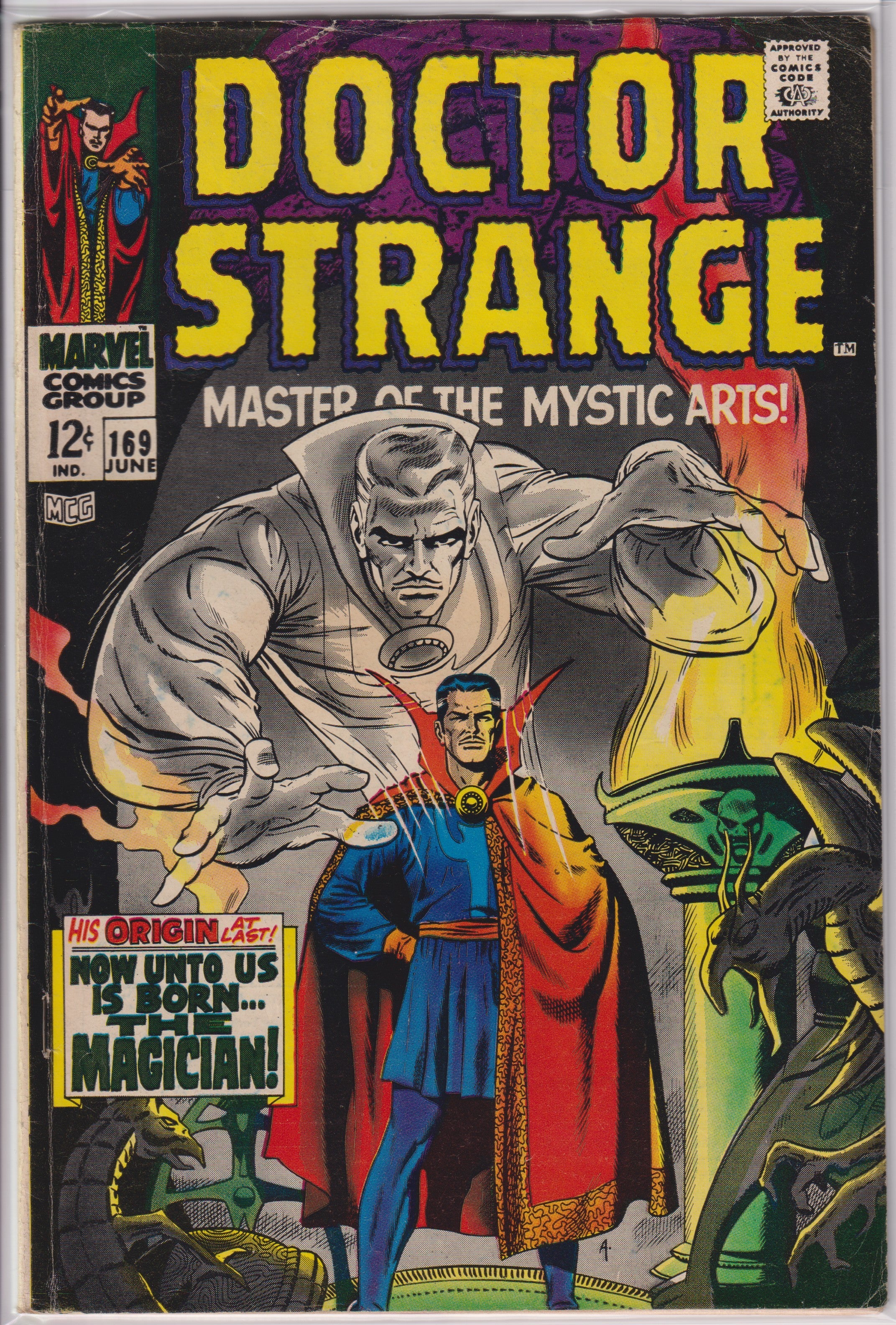 Doctor Strange (1968) 169 (1st solo Doctor Strange title)