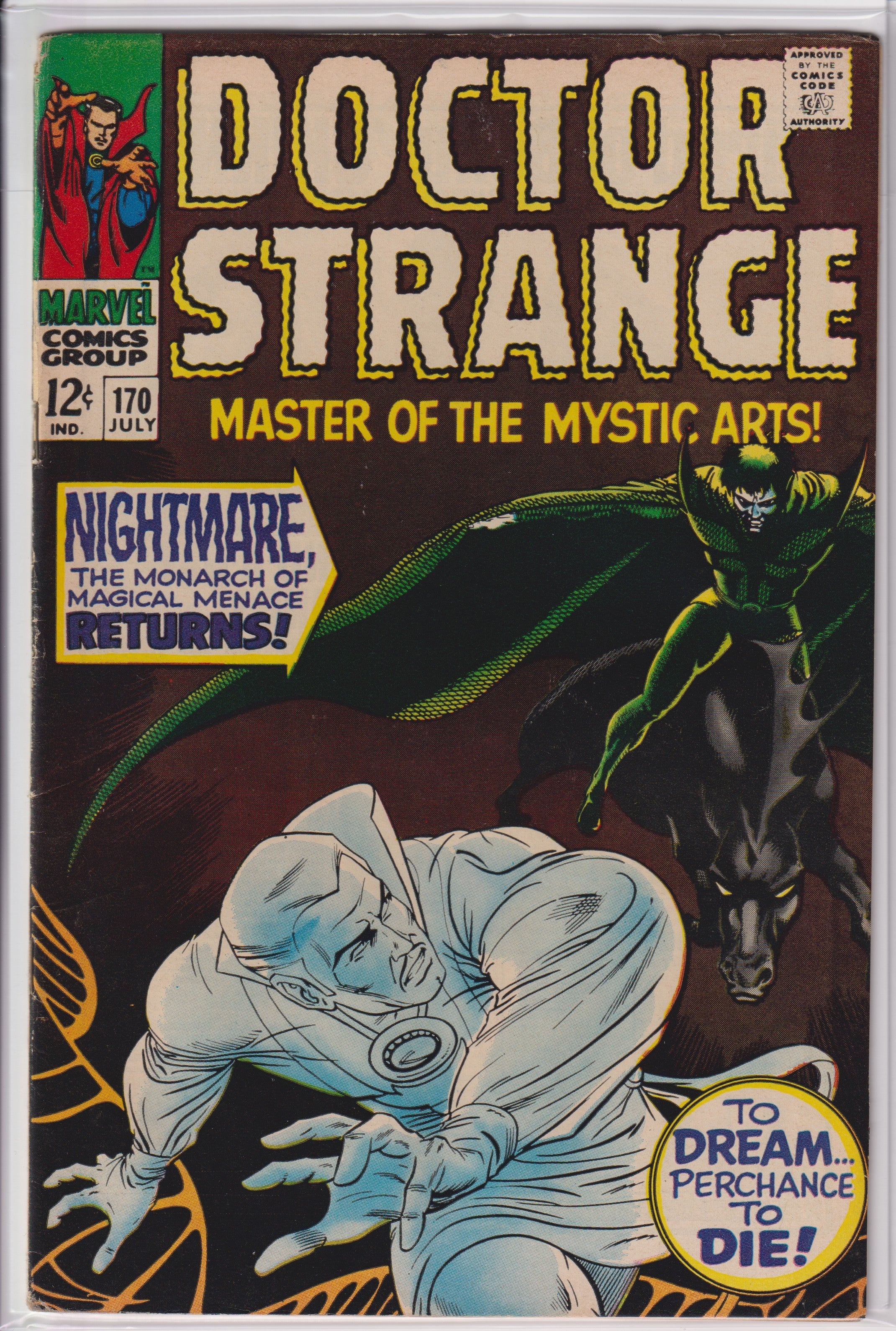 Doctor Strange (1968) 170 (1st Nightmare cover)