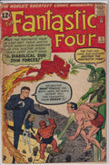 Fantastic Four (1961) 006 (1st Super-Villain Team-Up/2nd Dr Doom/2nd Sub-Mariner silver age)