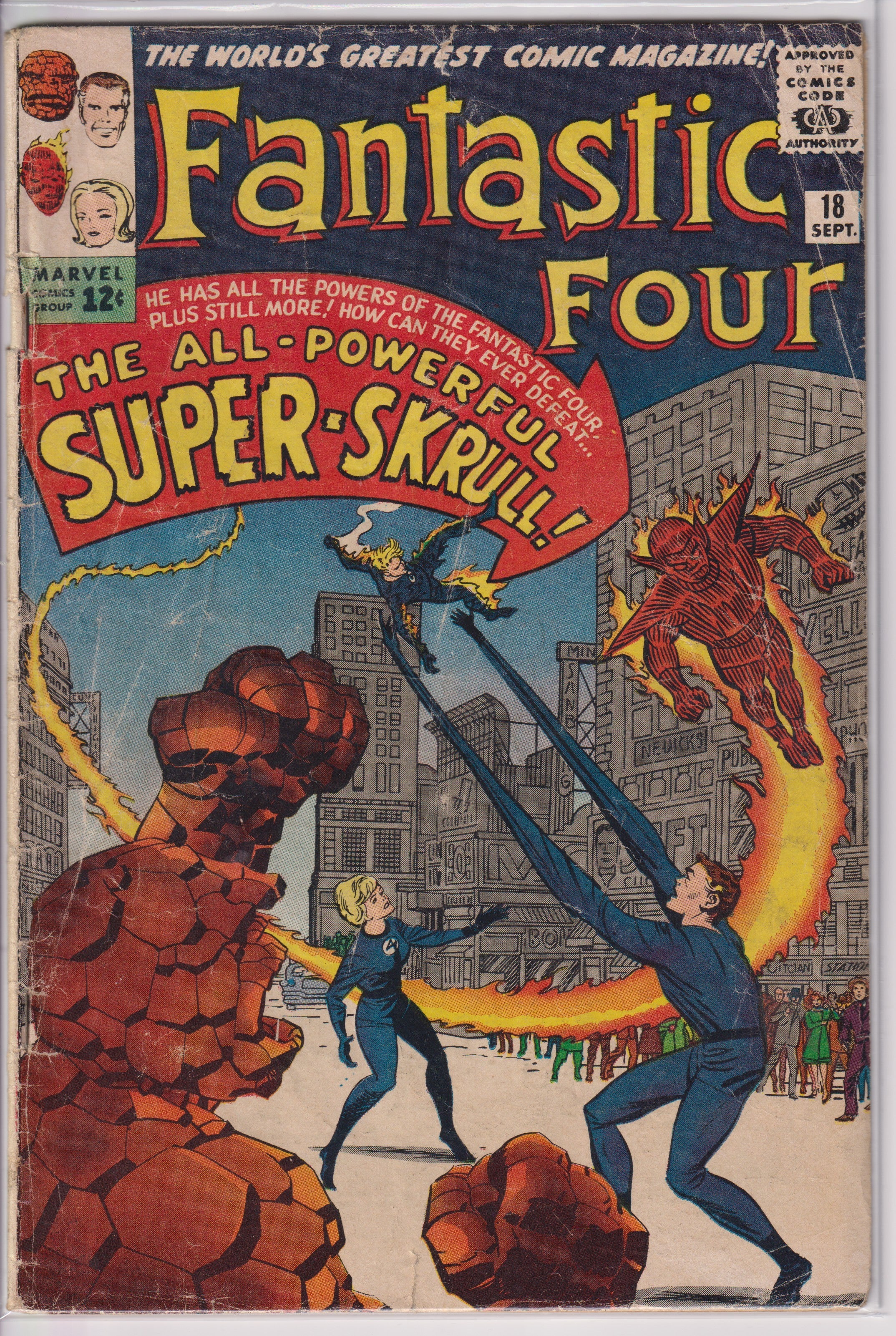 Fantastic Four (1961) 018 (1st Super-Skrull)