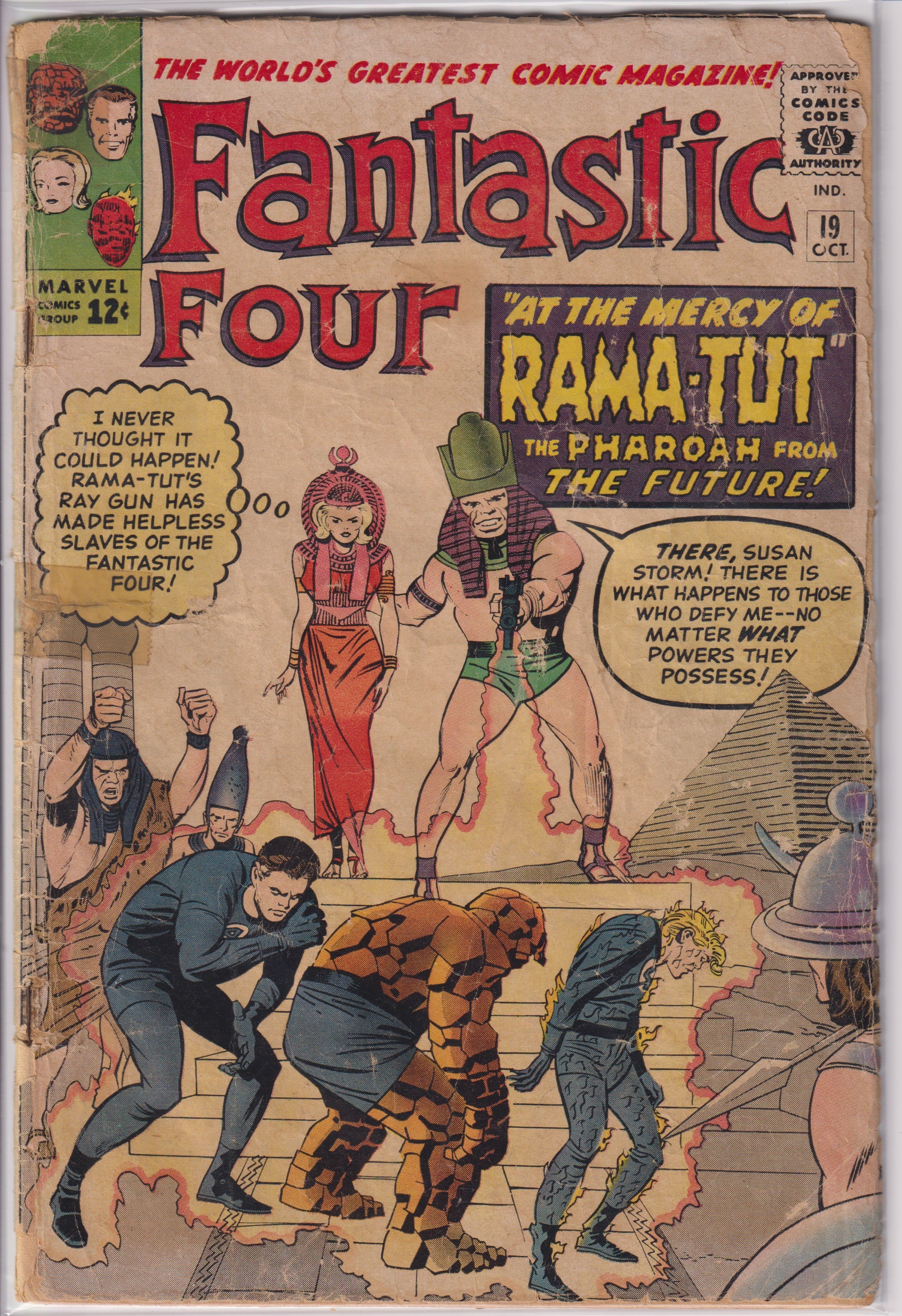 Fantastic Four (1961) 019 (1st Rama-Tut [Kang])