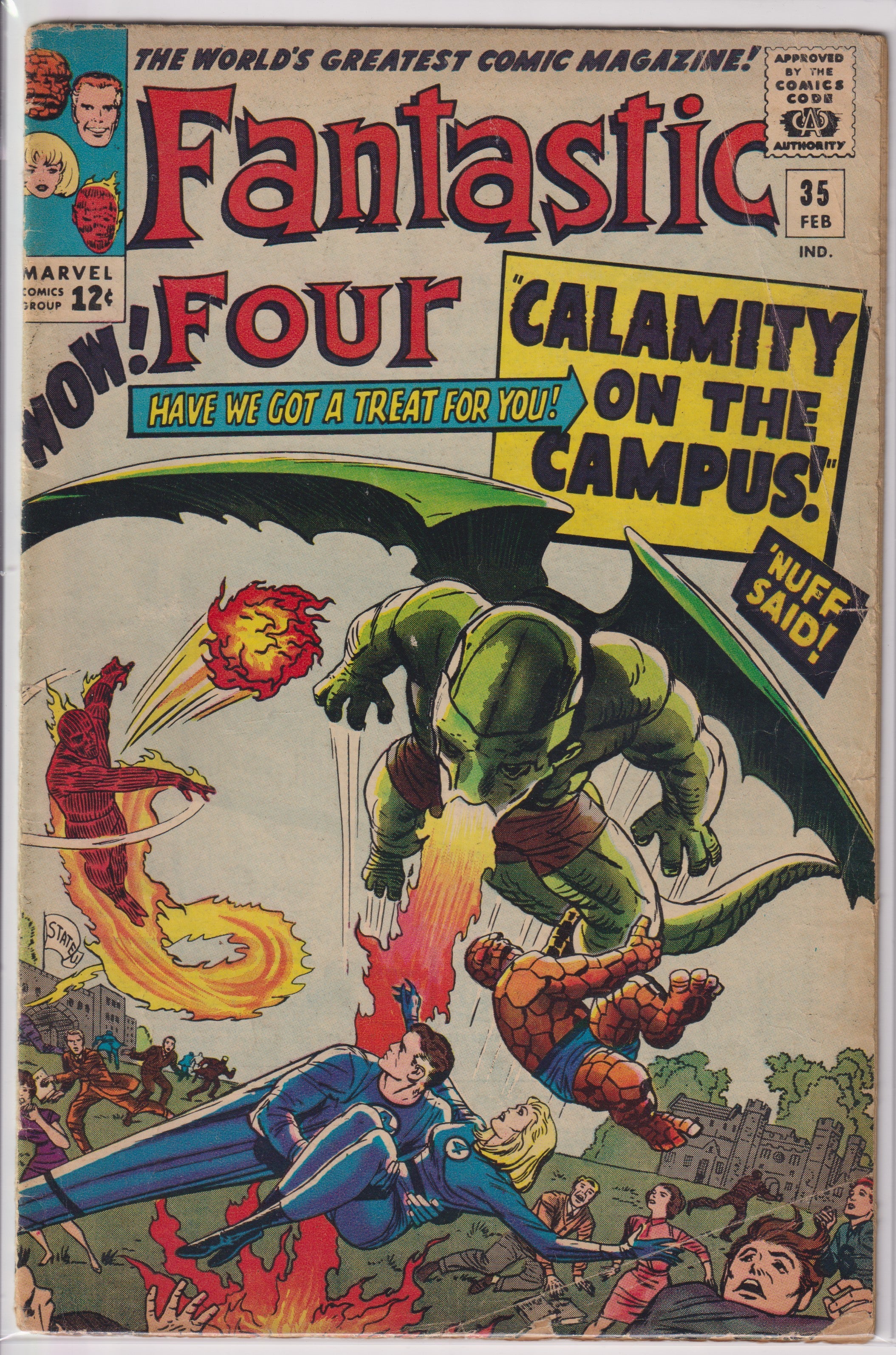 Fantastic Four (1961) 035 (1st Dragon Man/2nd Diablo)