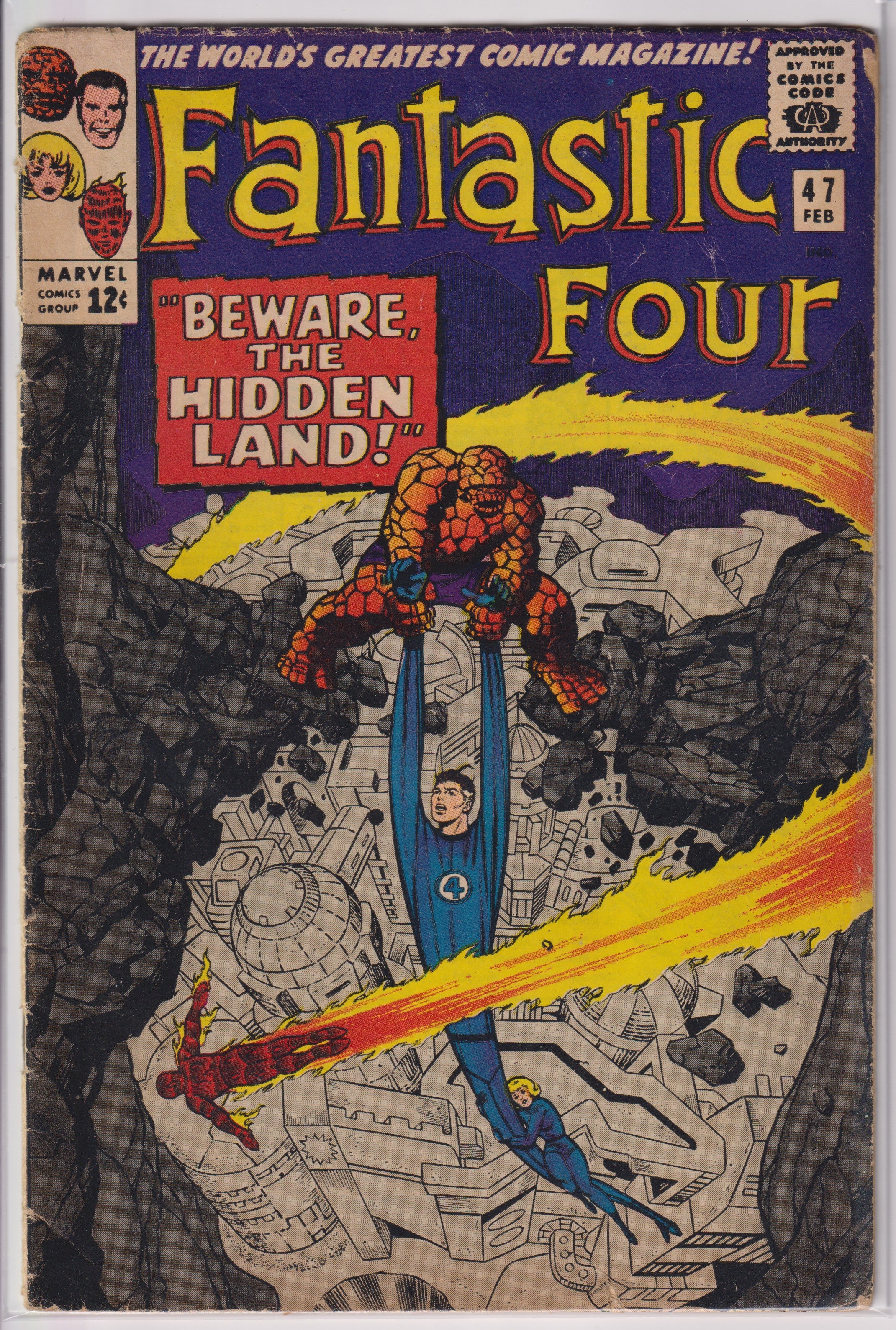 Fantastic Four (1961) 047 (1st Maximus/2nd Black Bolt)