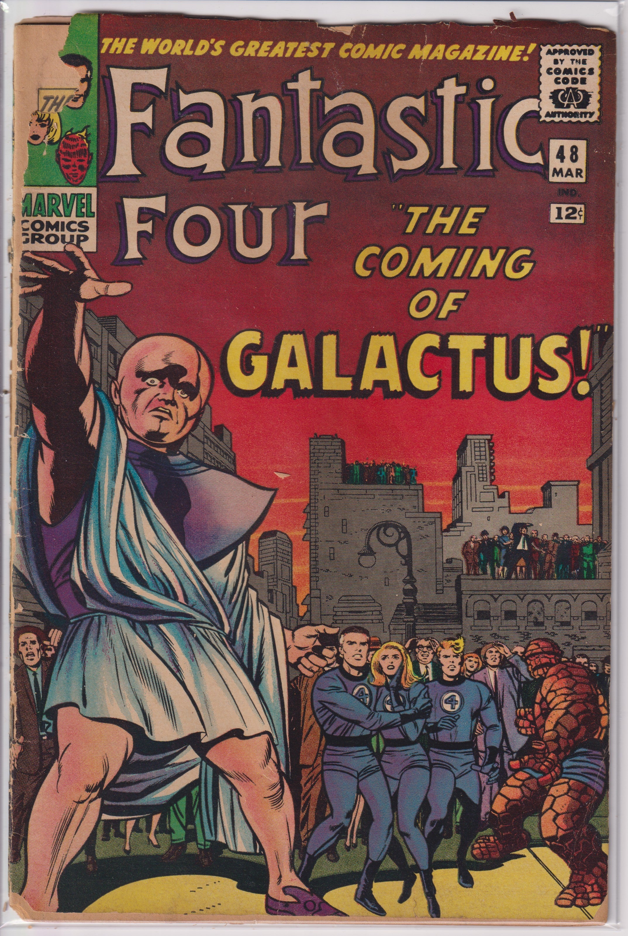 Fantastic Four (1961) 048 (1st Silver Surfer/Galactus)