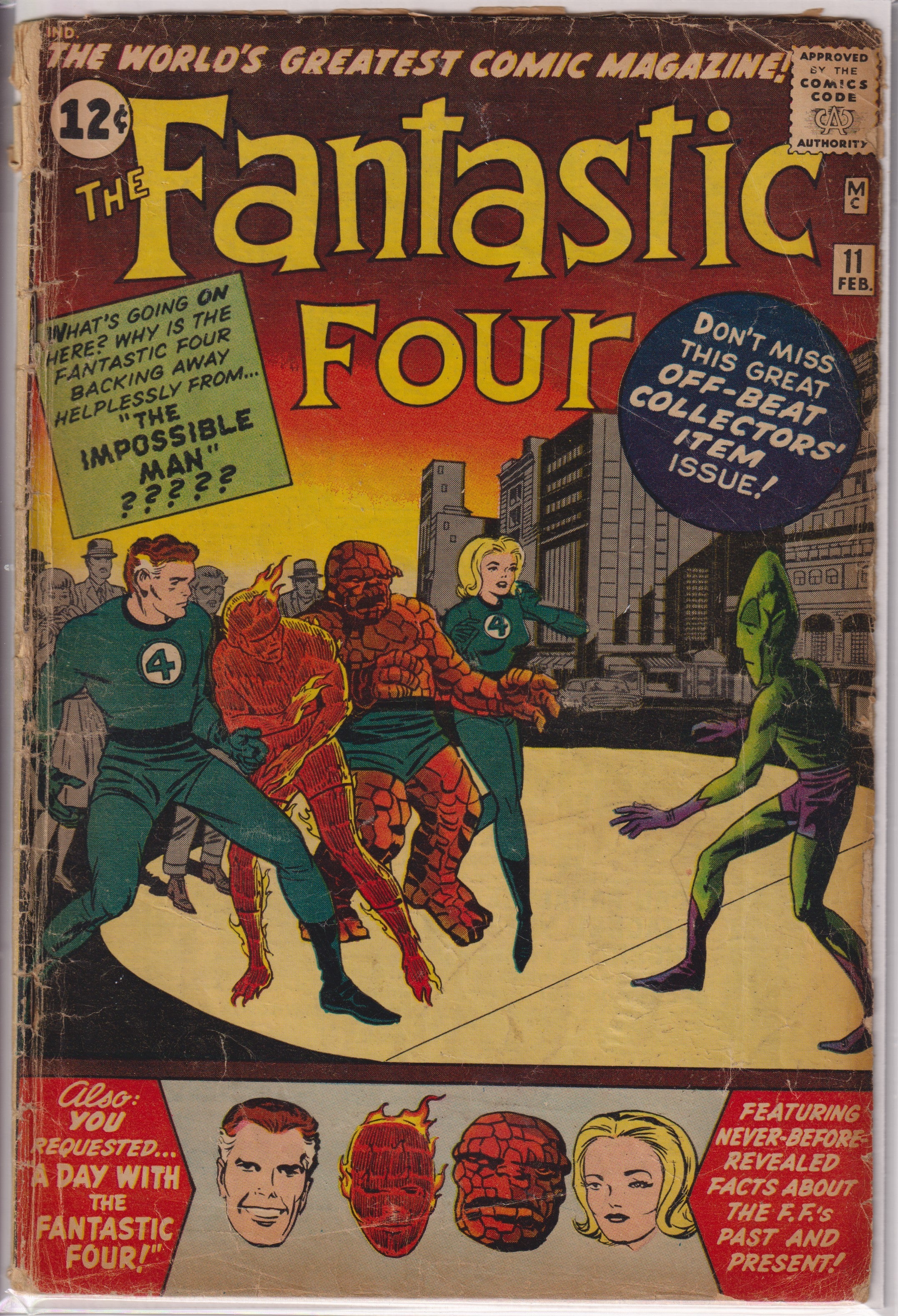 Fantastic Four (1961) 011 (1st Impossible Man)
