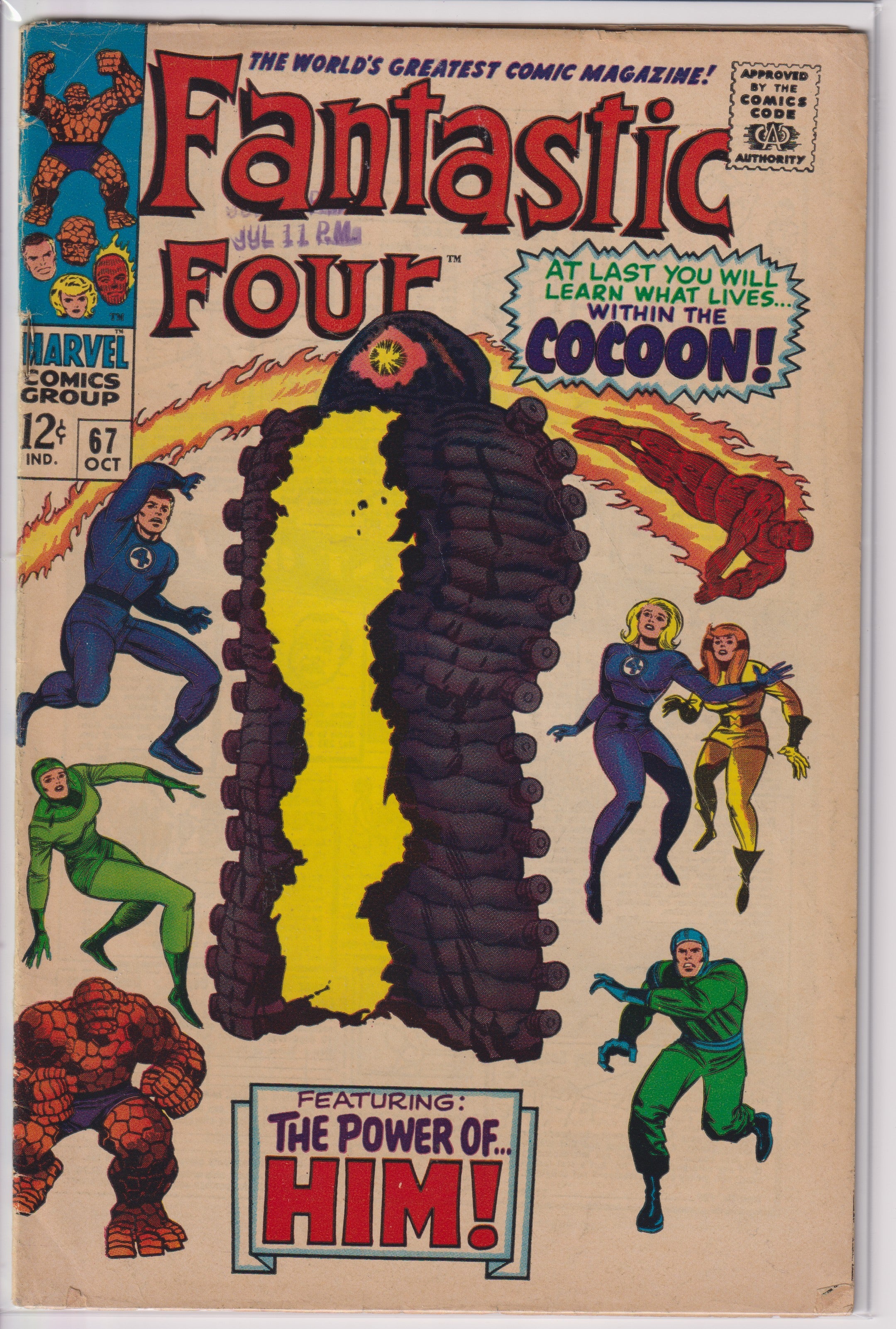 Fantastic Four (1961) 067 (1st Him [Adam Warlock])