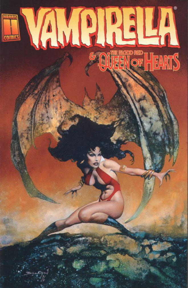 Vampirella and the Blood Red Queen of Hearts