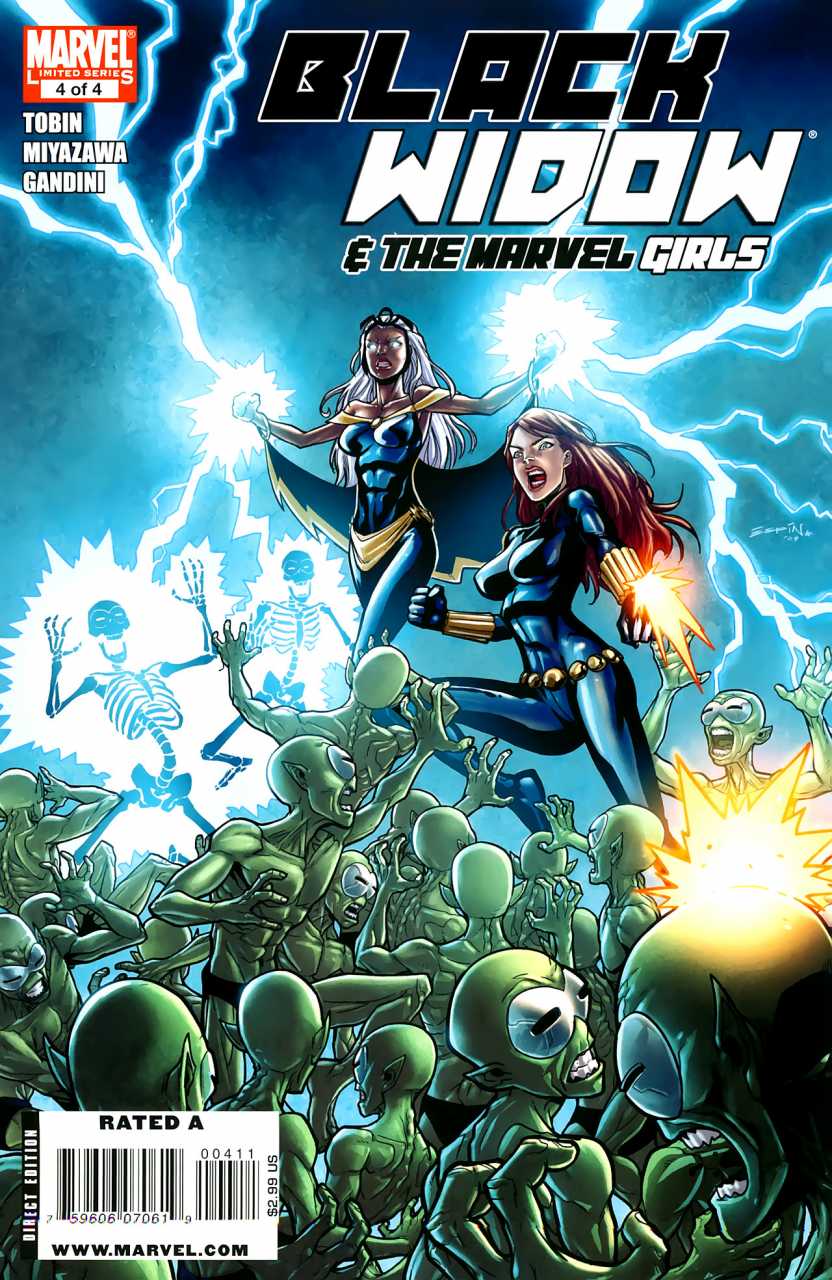 Black Widow and the Marvel Girls SET: issues 1-4
