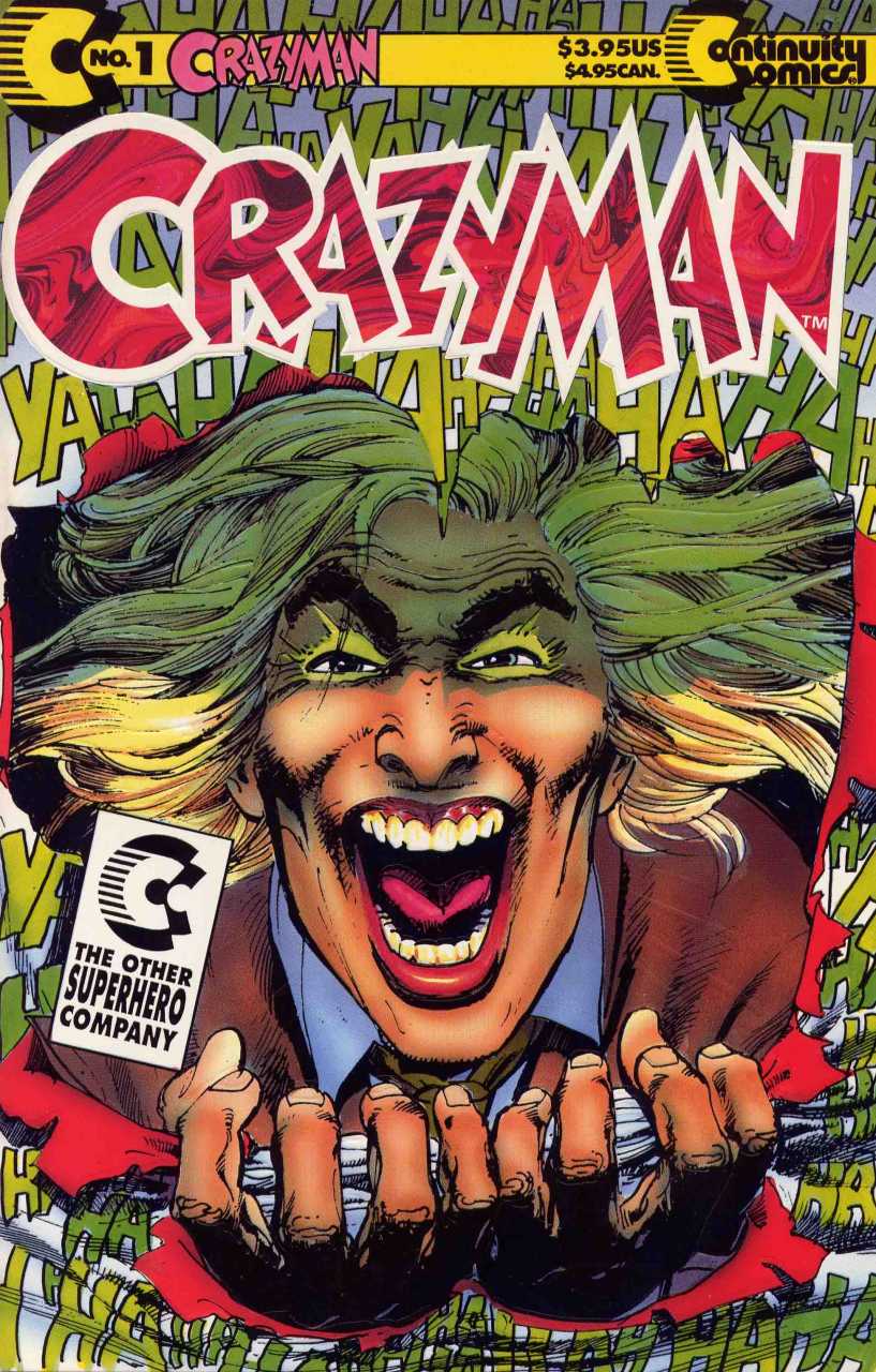 Crazyman (1992) SET: Issues 1 - 2