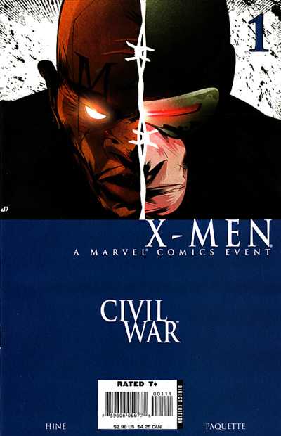 Civil War X-Men SET: Issues 1 - 4