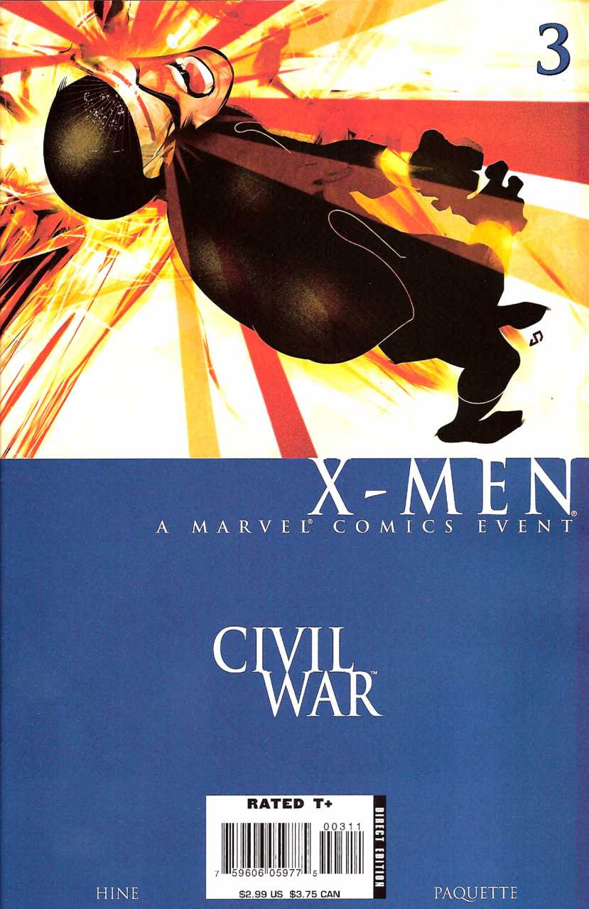 Civil War X-Men SET: Issues 1 - 4
