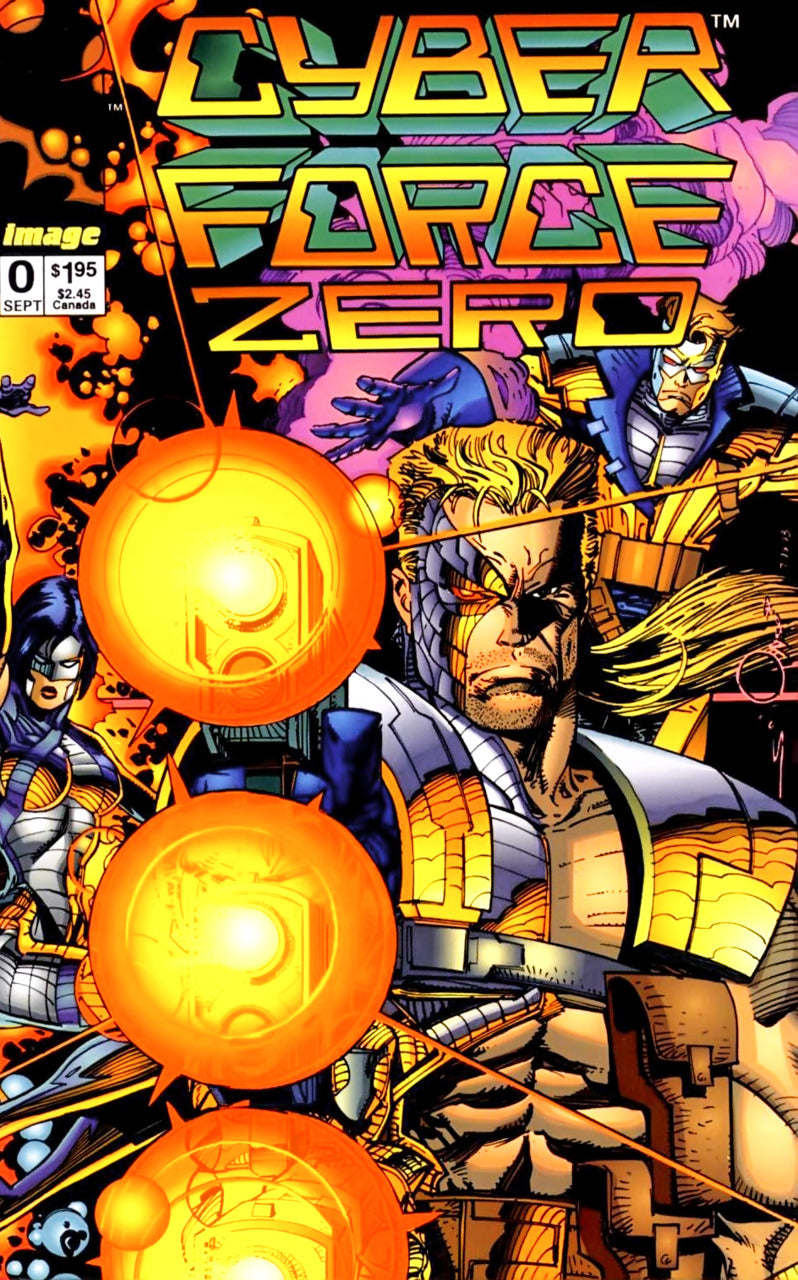 Cyberforce (1992) SET: Issues 0 - 4