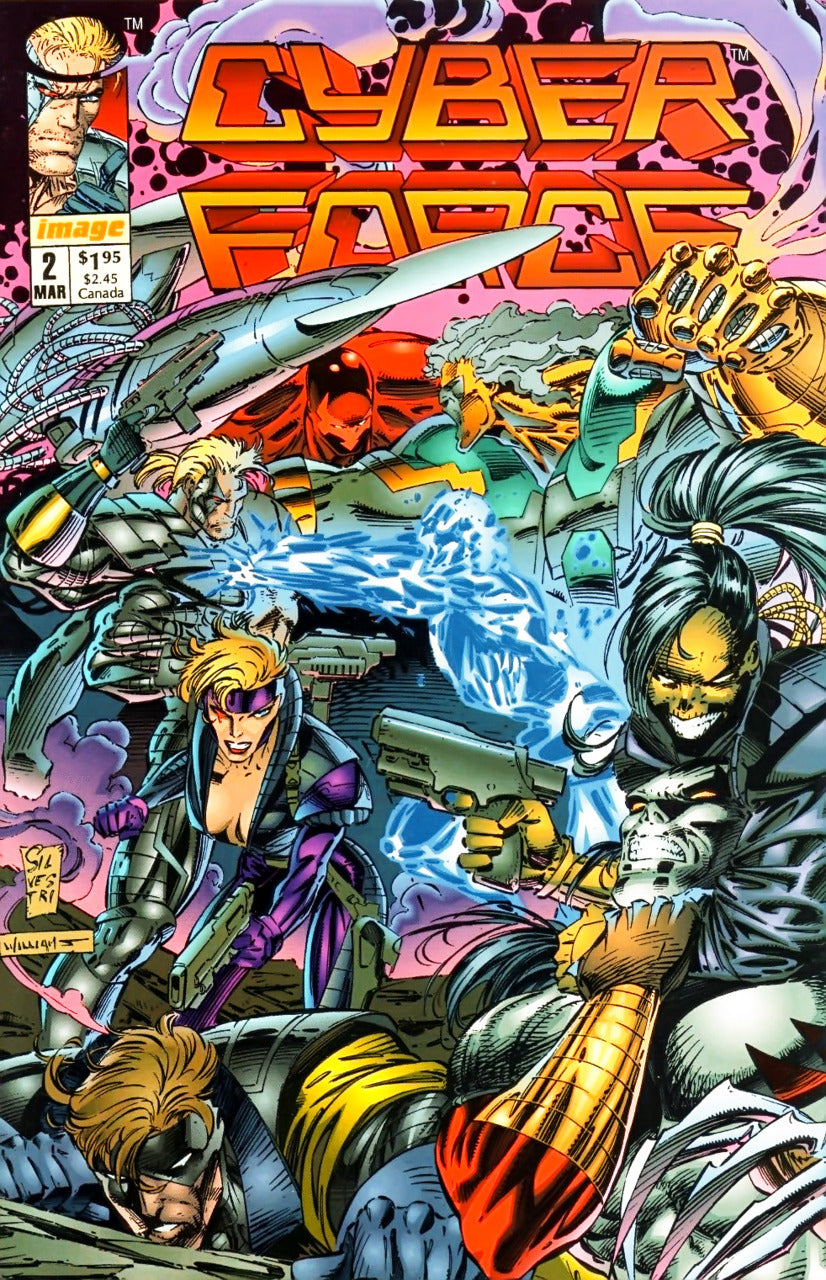 Cyberforce (1992) SET: Issues 0 - 4