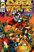 Cyberforce (1993) SET: Issues 1 - 5
