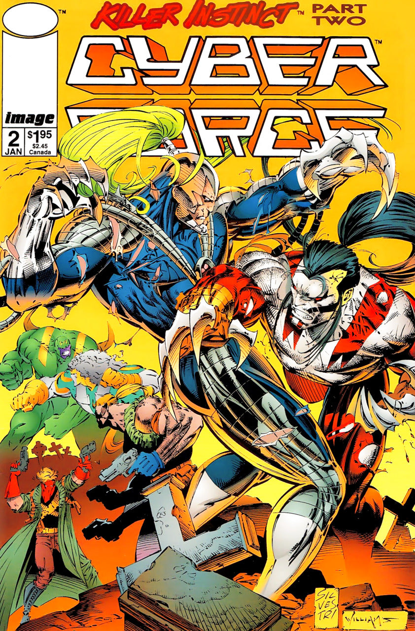 Cyberforce (1993) SET: Issues 1 - 5