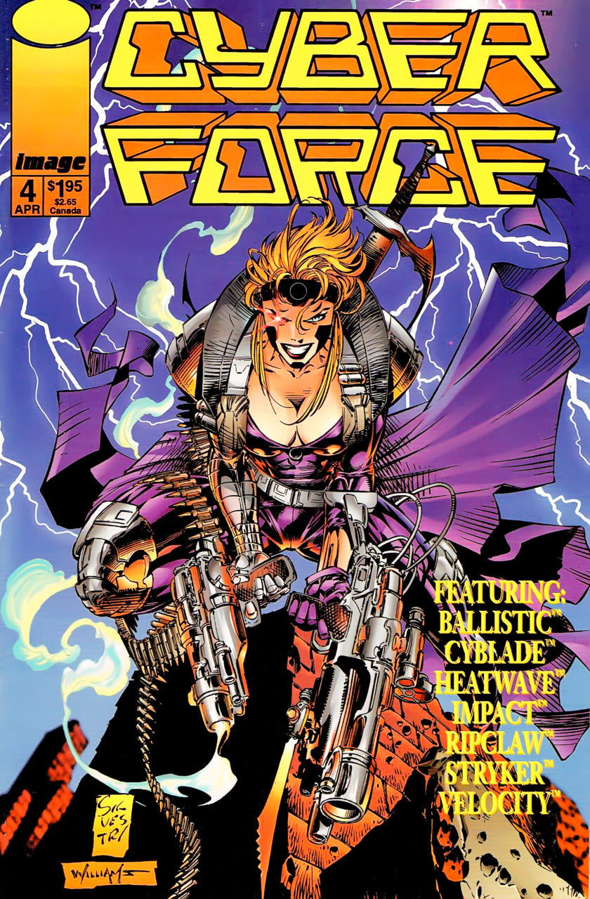 Cyberforce (1993) SET: Issues 1 - 5
