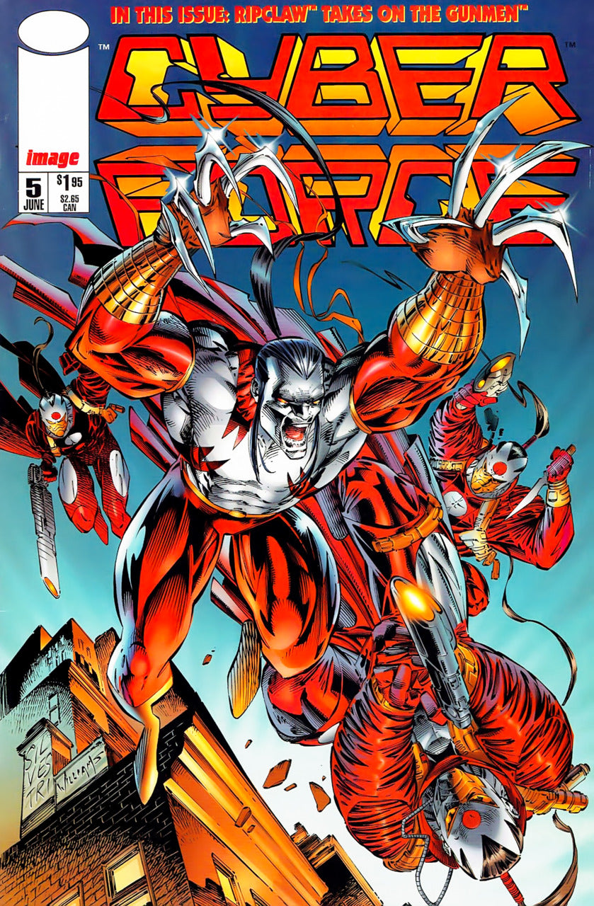 Cyberforce (1993) SET: Issues 1 - 5