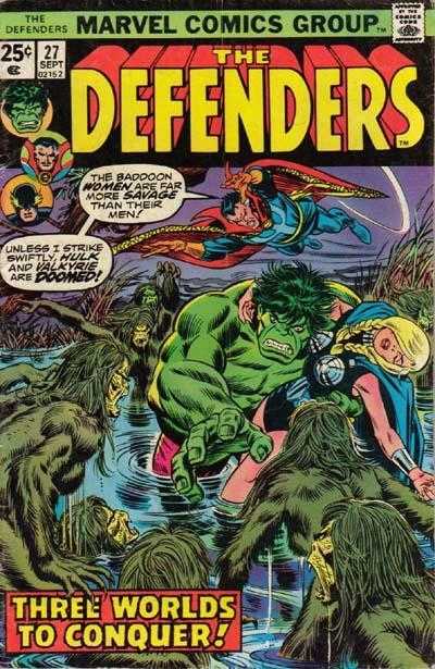 Defenders (1972) 027 - 028 (1st Starhawk)