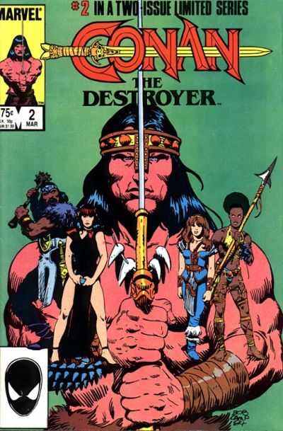 Conan The Destroyer SET: Issues 1 - 2