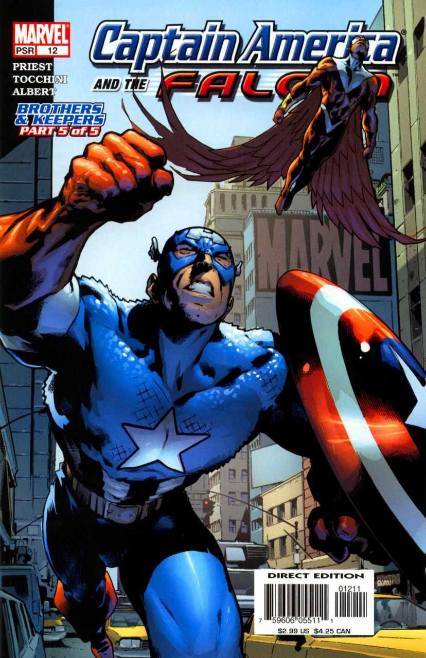 Captain America and the Falcon