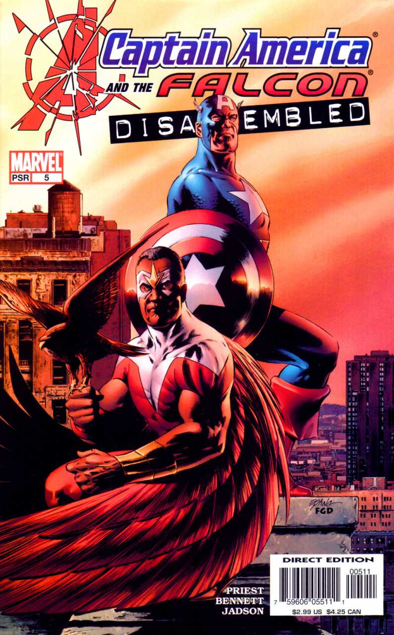 Captain America and the Falcon