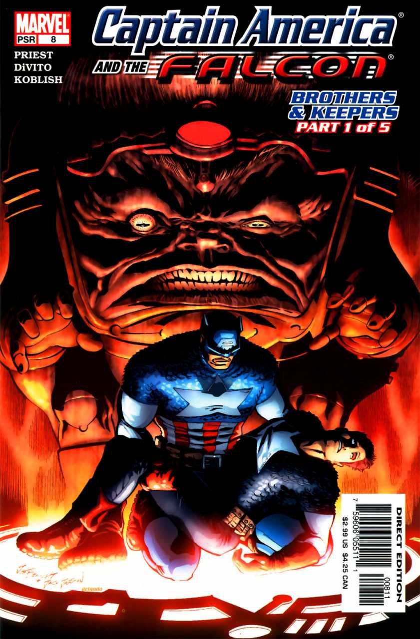 Captain America and the Falcon
