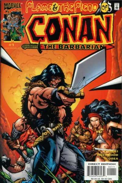 Conan Flame And The Fiend SET: Issues 1 - 3