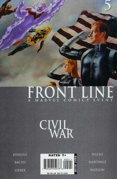 Civil War Front Line SET: Issues 1 - 11
