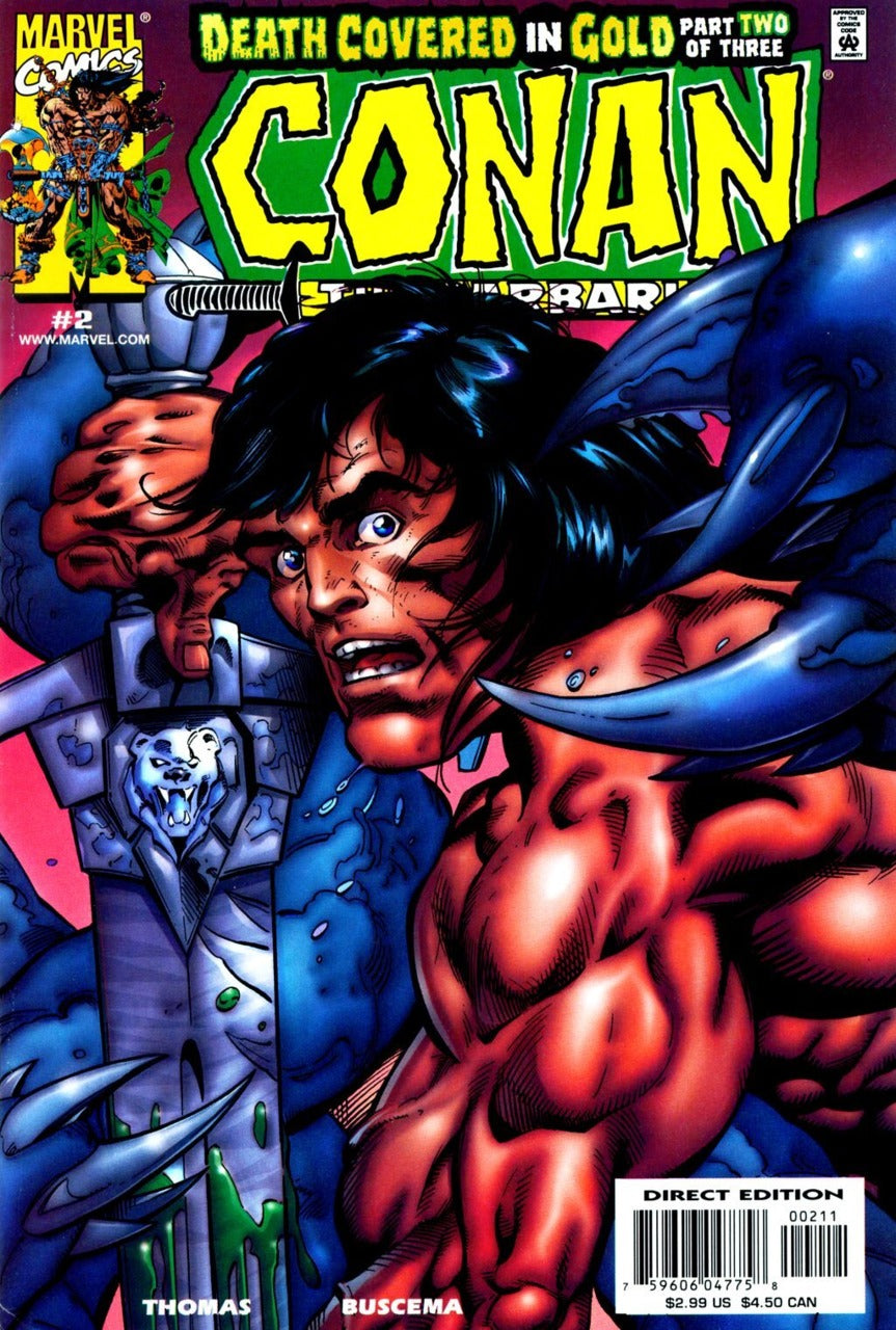 Conan Death Covered In Gold SET: Issues 1 - 3