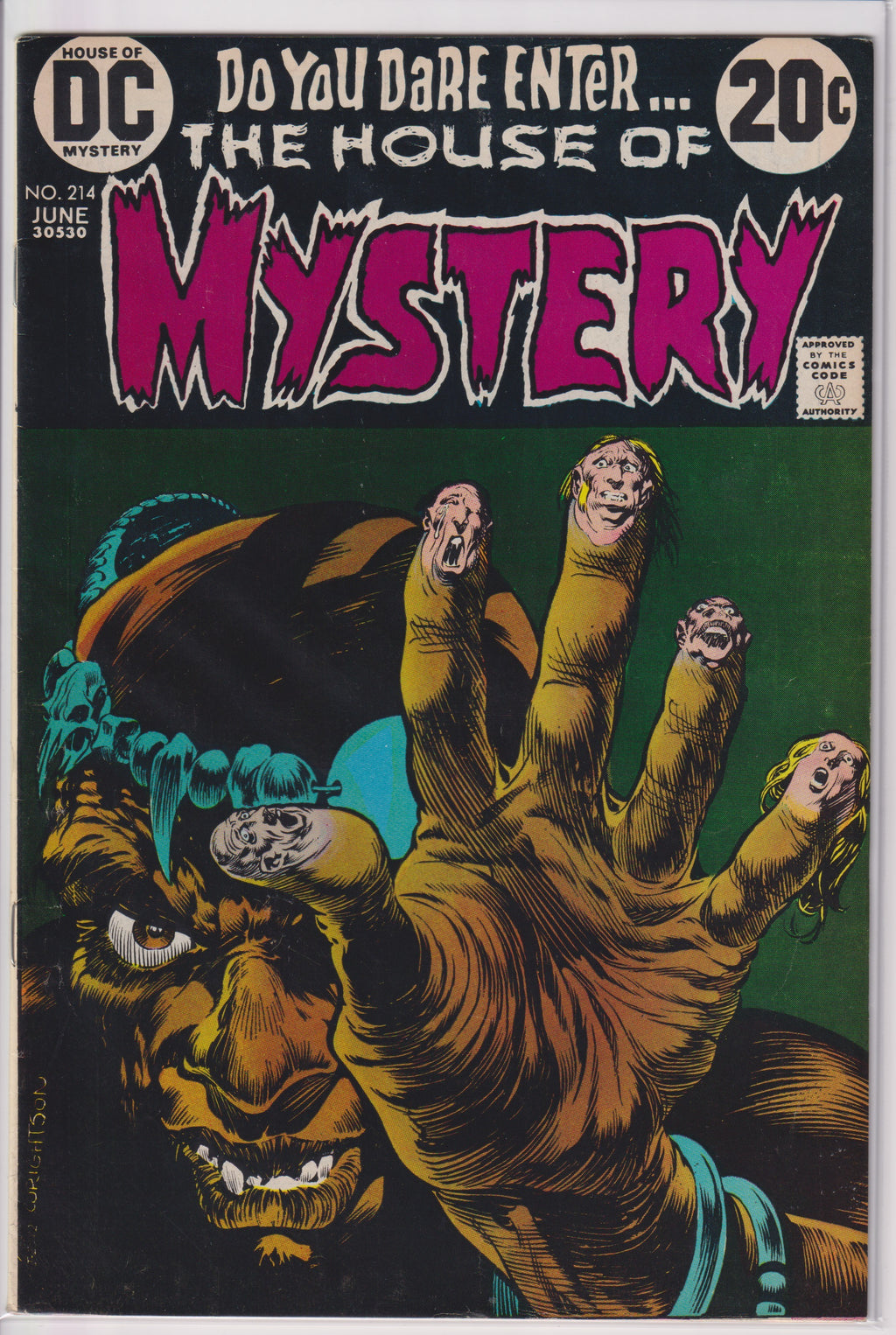 House Of Mystery 214 - 216