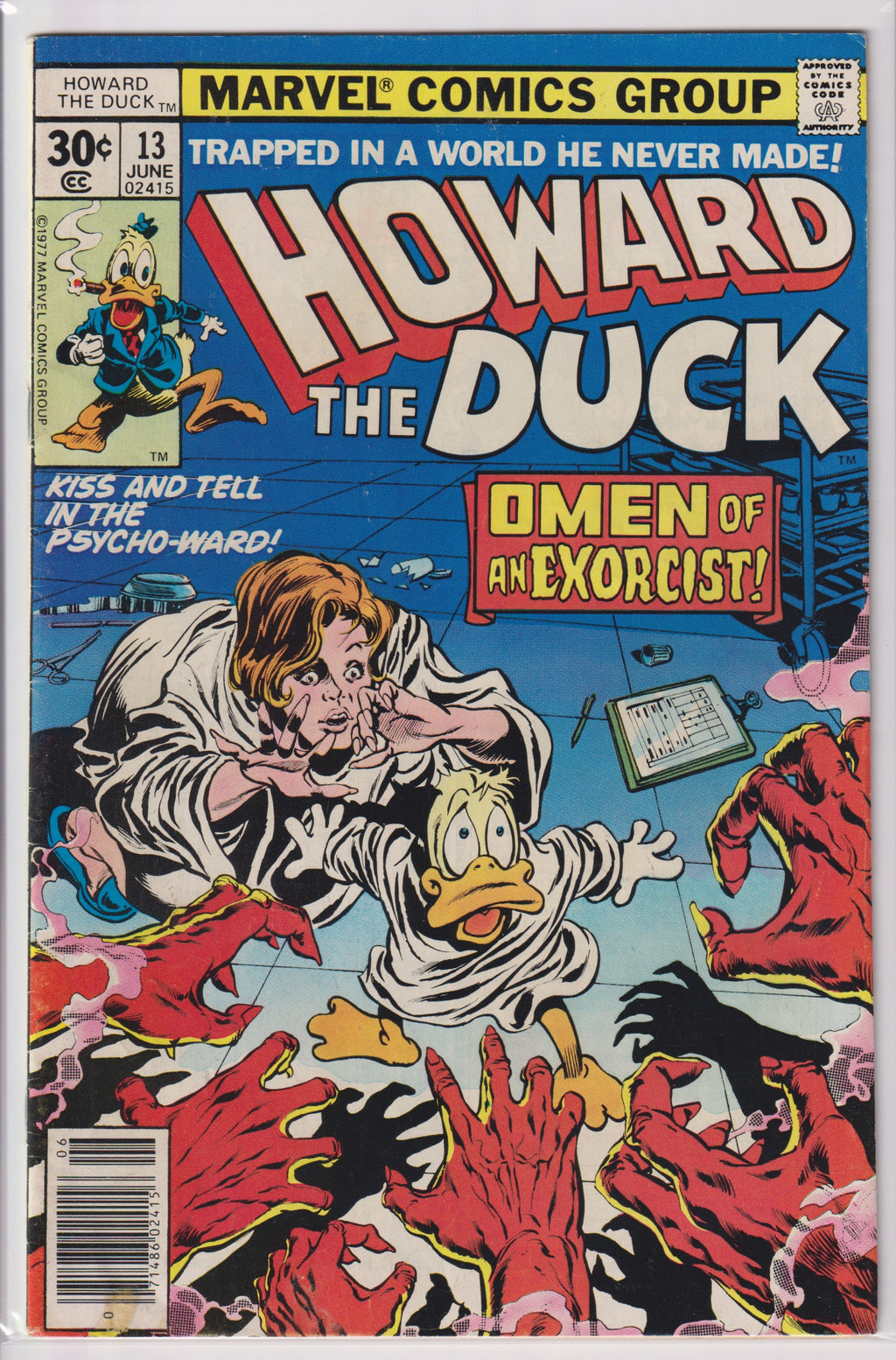 Howard The Duck (1976) 13 (1st full KISS in comic books)