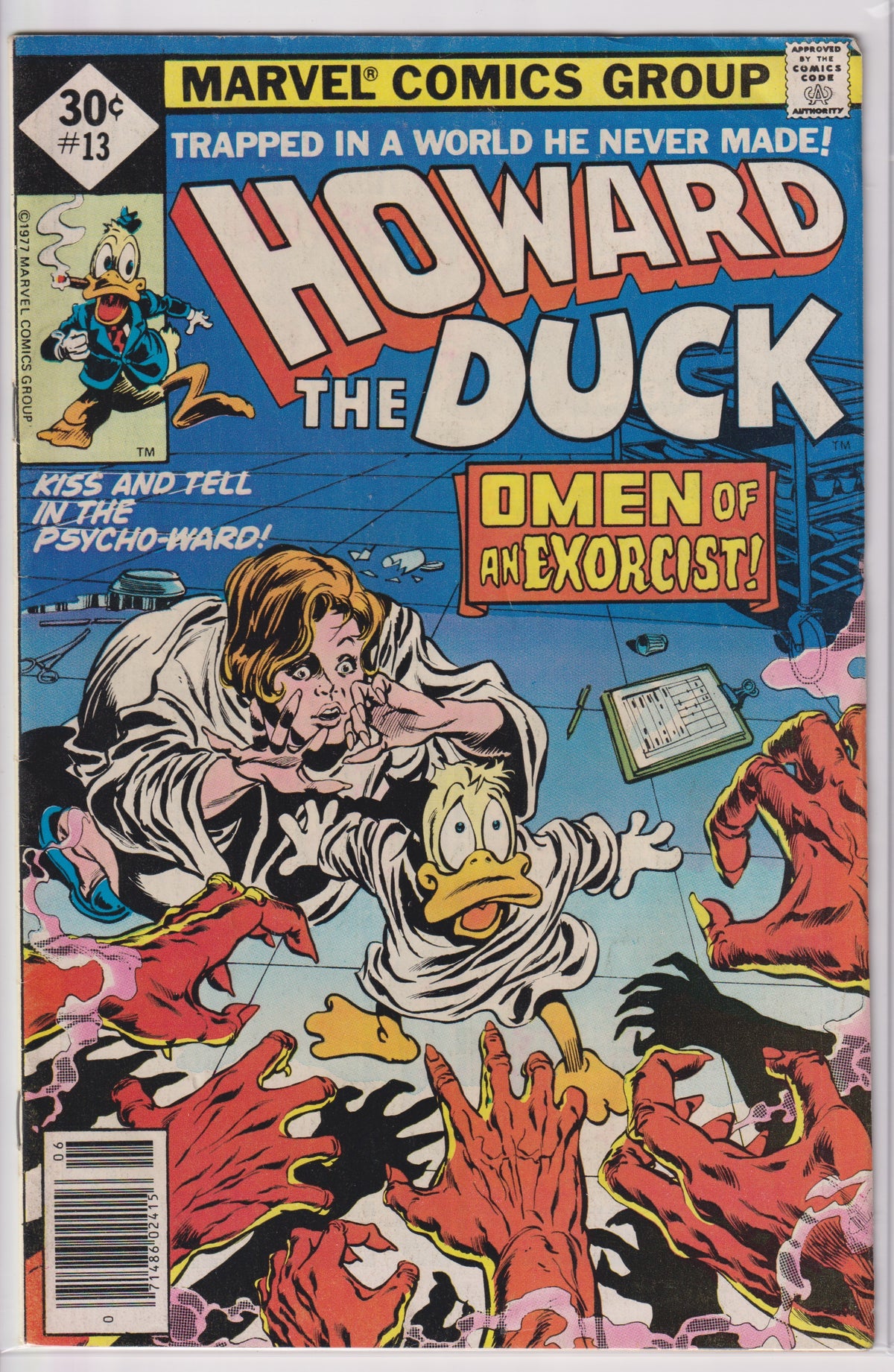 Howard The Duck (1976) 13 (1st full KISS in comic books)