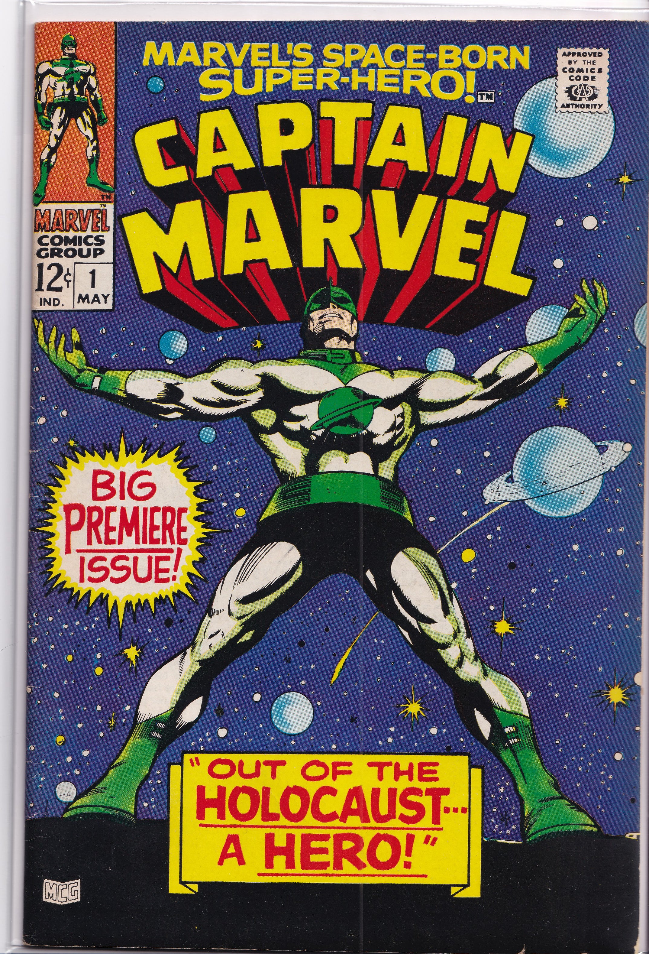 Captain Marvel (1968) 01 (3rd Captain Marvel/2nd Carol Danvers/2nd Ronan)