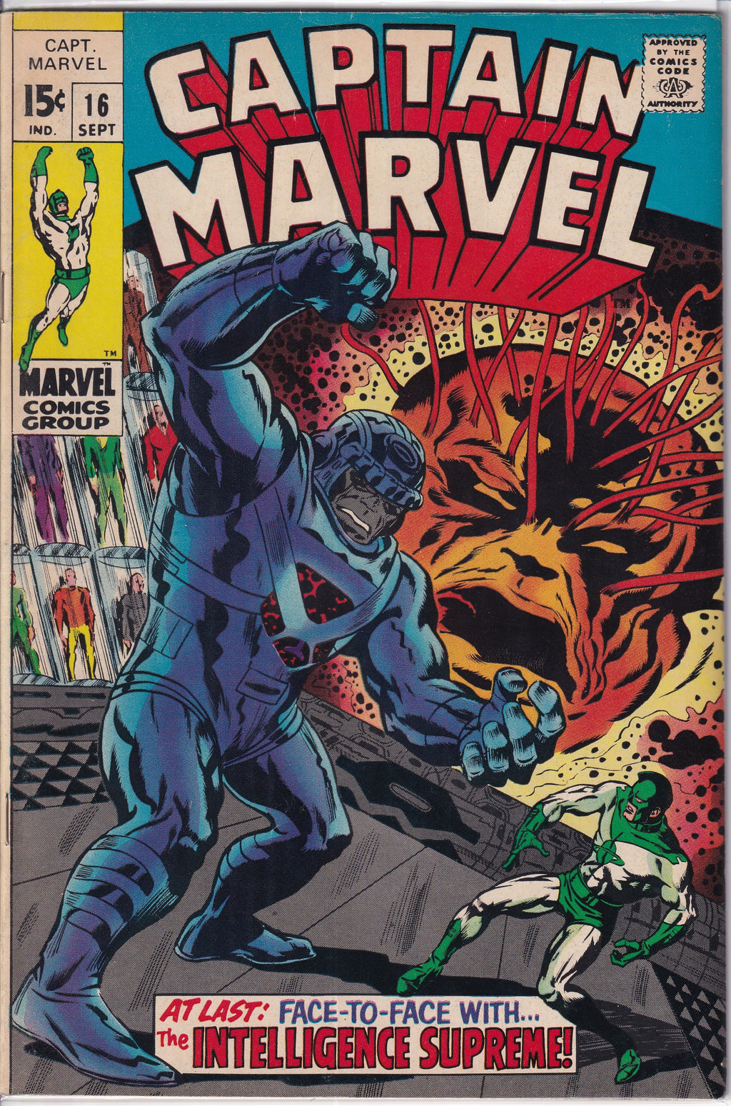 Captain Marvel (1968) 16 - 17 (Introduce Classic Costume)
