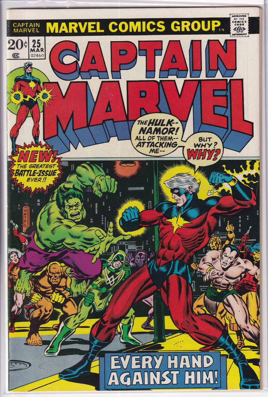Captain Marvel (1968) 25 - 26