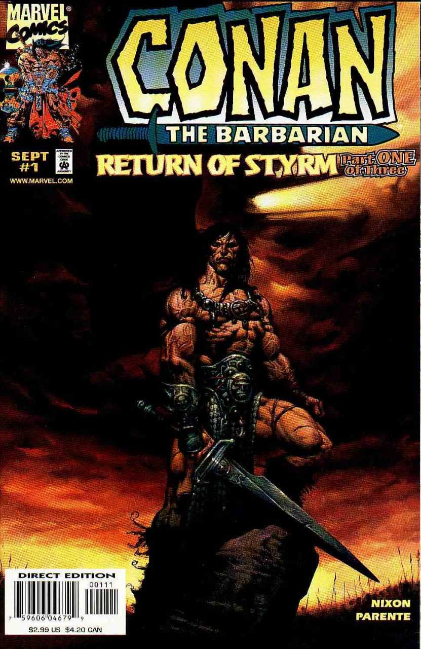 Conan Return Of Styrm SET: Issues 1 - 3